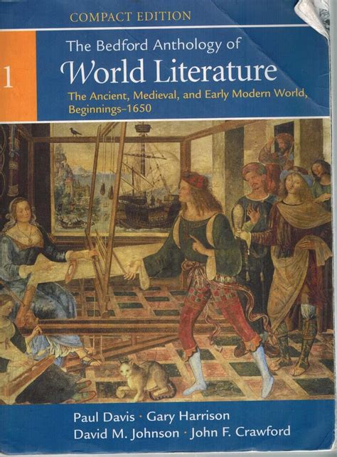Read Bedford Anthology Of World Literature Edition 1 