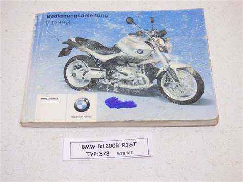 bedienungsanleitung bmw r1200r 2007