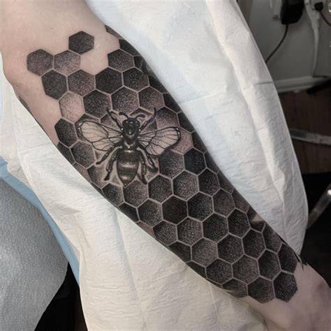 Bee Forearm Tattoos