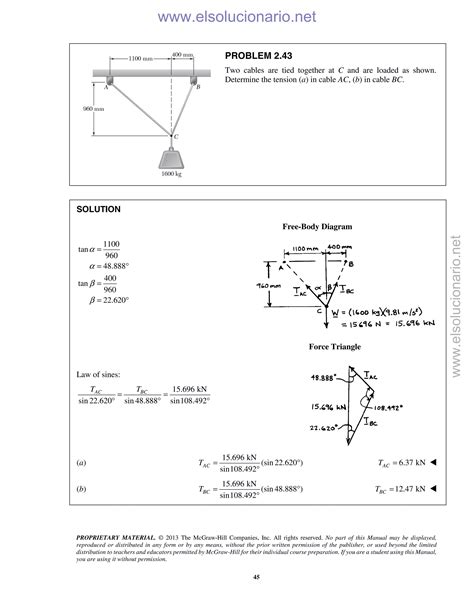 Beer Statics Solution Manual 10th Chapter4
