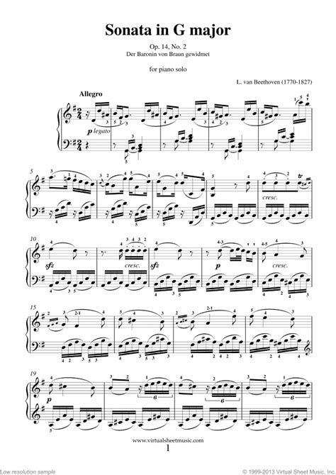 Beethoven Sonata Analysis Opus 2
