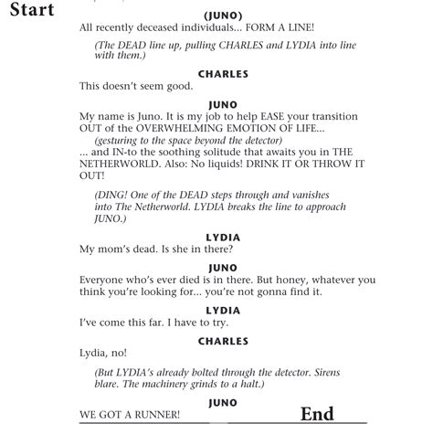 Beetlejuice Script Musical