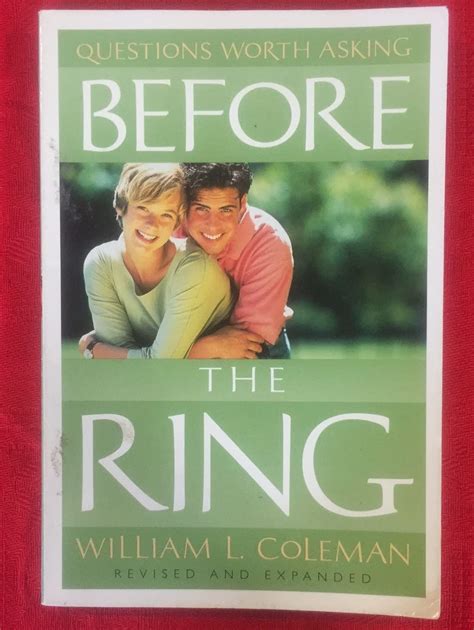 before the ring questions worth asking