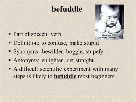 Befuddled Meaning