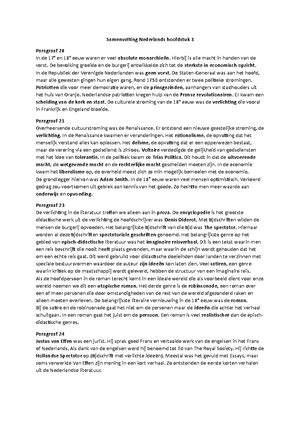 begeleide samenvatting