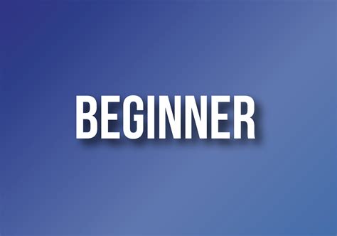beginner