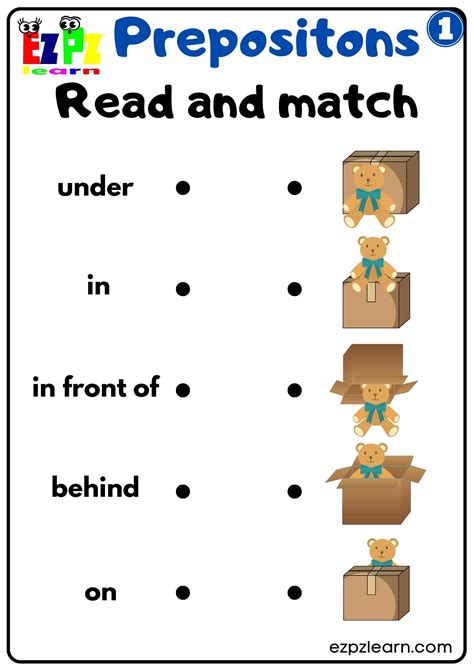 Beginner Preposition Worksheets For Kindergarten   Prepositions Worksheets For Esl - Beginner Preposition Worksheets For Kindergarten