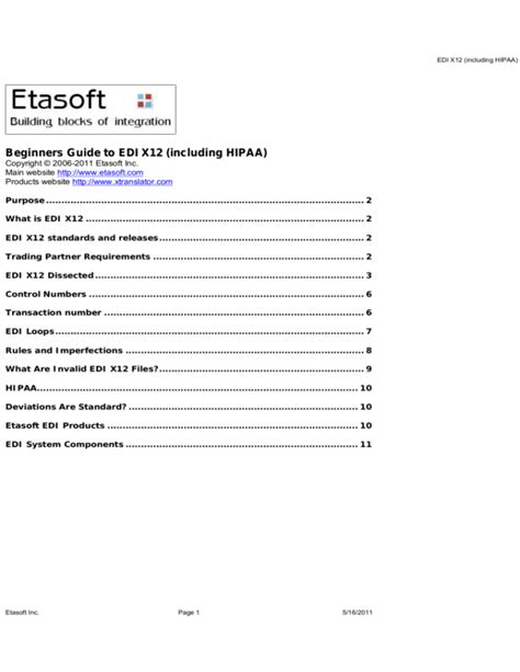 Download Beginners Guide To Edi X12 Including Hipaa 