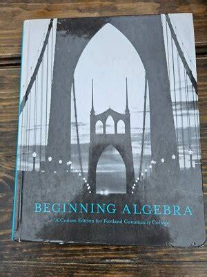beginning algebra custom edition for long beach city college 2008