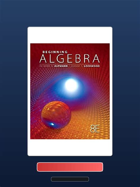 Beginning Algebra With Applications 8th Edition Aufmann