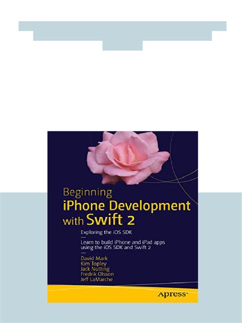 Beginning Iphone Development With Swift 3 Exploring The Ios Sdk