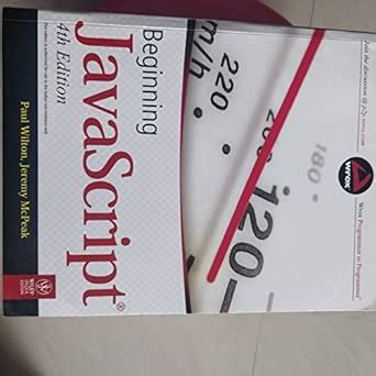 Beginning Javascript 4th Edition