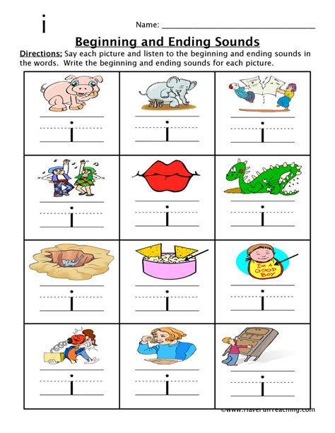 Beginning Middle And End Sounds Interactive Activity Beginning Middle And Ending Sounds - Beginning Middle And Ending Sounds