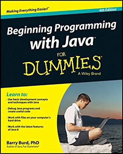 Beginning Programming For Dummies 4th Edition