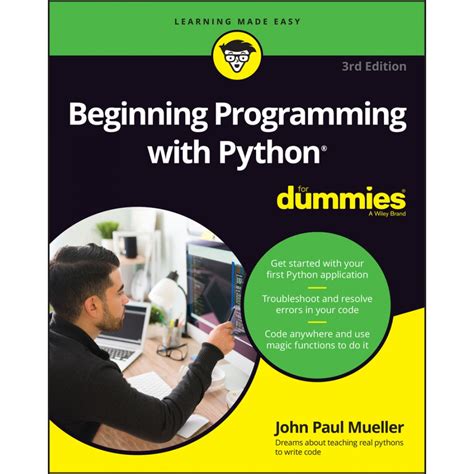 Beginning Programming With Python For Dummies