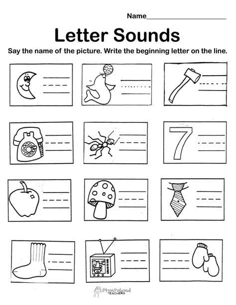 Beginning Sounds Worksheets K5 Learning Initial Sounds Worksheet - Initial Sounds Worksheet