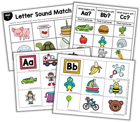 Beginning Sounds Worksheets The Measured Mom Kindergarten Beginning Sound Worksheets - Kindergarten Beginning Sound Worksheets