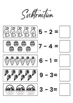 Beginning Subtraction Worksheets 99worksheets Beginning Subtraction - Beginning Subtraction