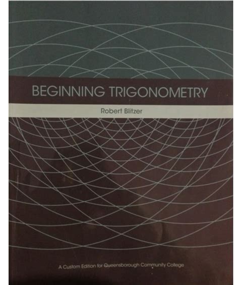 Beginning Trigonometry Robert Blitzer Qcc Flabes