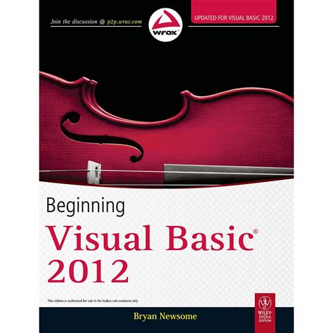 Beginning Visual Basic 2012 Wrox Beginning S