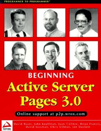 Read Beginning Active Server Pages 3 