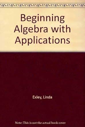 Download Beginning Algebra With Applications With Student Solutions 