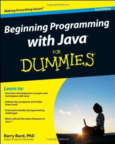 Read Online Beginning Programming With Java For Dummies For Dummies Computers 