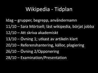 begrepp wikipedia