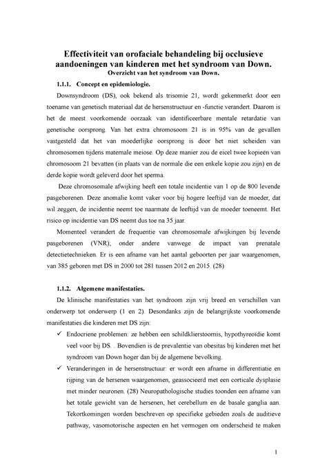 behandeling effectiviteit