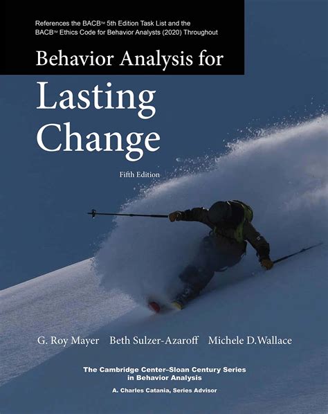 Behavior Analysis For Lasting Change 2nd Edition