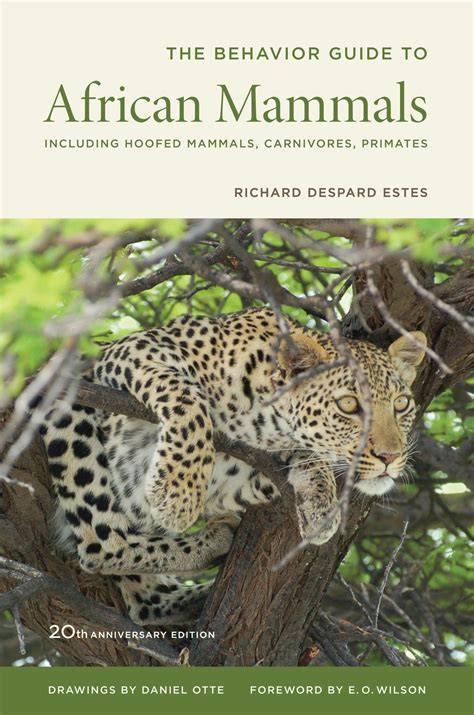 behavior guide to african mammals including hoofed