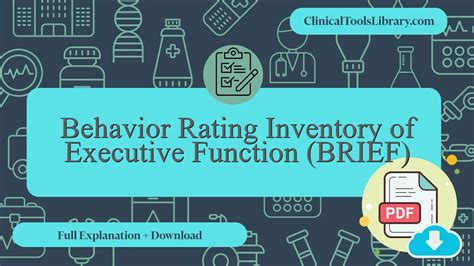 Behavior Rating Inventory Of Executive Function Brief