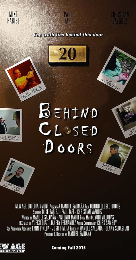 Behind Closed Doors Plot Summary
