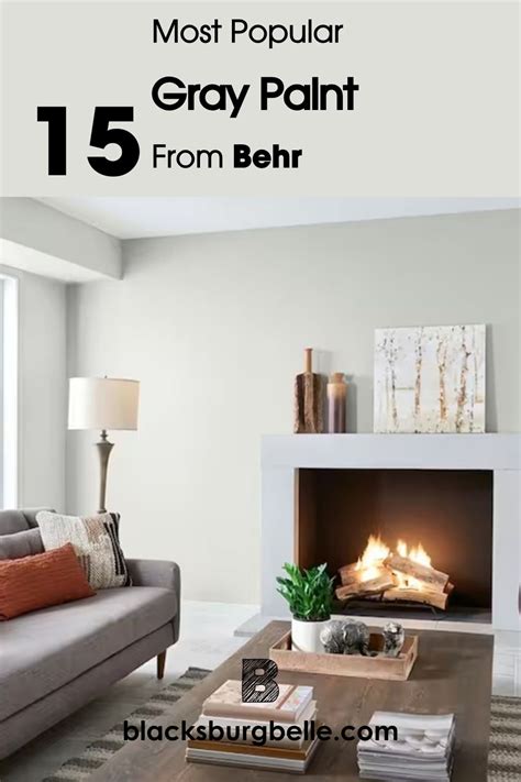 behr gray colors