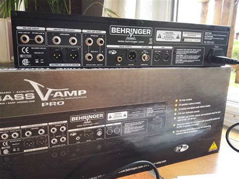 behringer bass v amp pro firmware