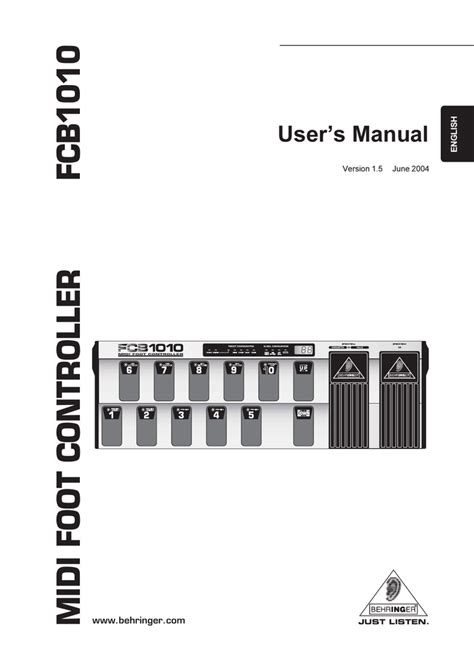 Behringer Service S