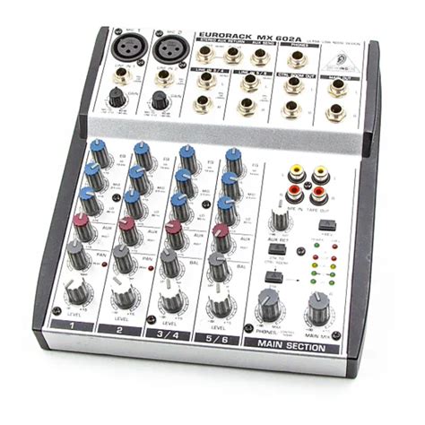 Read Online Behringer Mx602A User Guide 