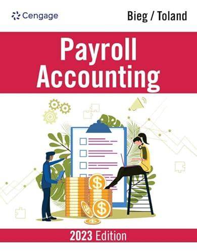beig toland payroll accounting project 2014 solutions