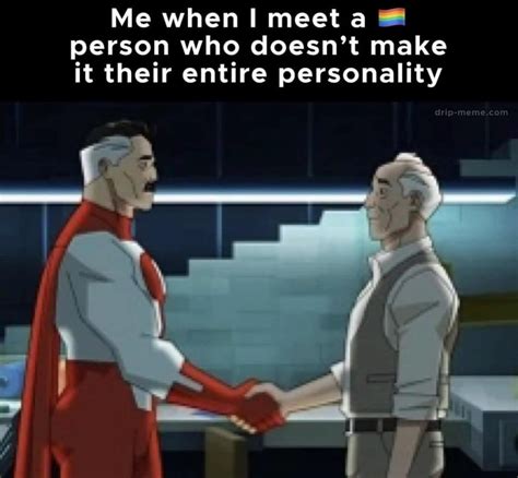 being gay is not a character trait