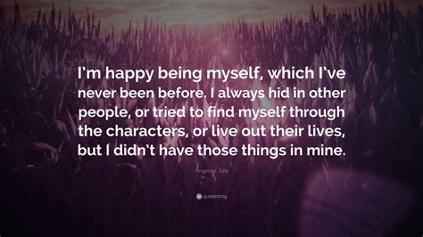 Being Myself