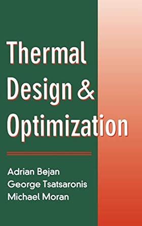 Bejan Thermal Design Optimization