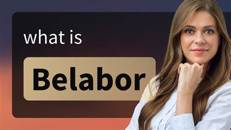 belabor - Wiktionary