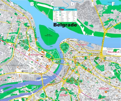Belgrade Map