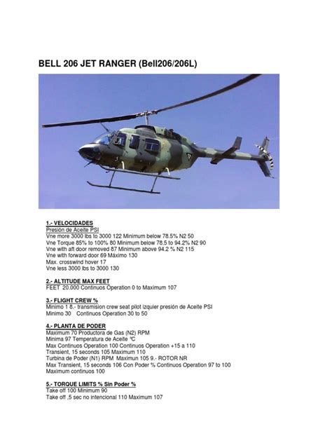 Bell 206 Standard Practices