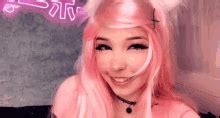 belle delphine ahegao gif