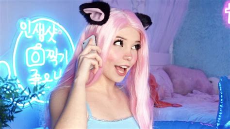 belle delphine gif