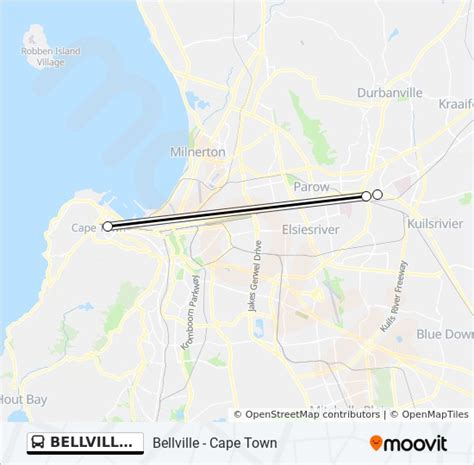 bellville cape town Route: Schedules, Stops & Maps