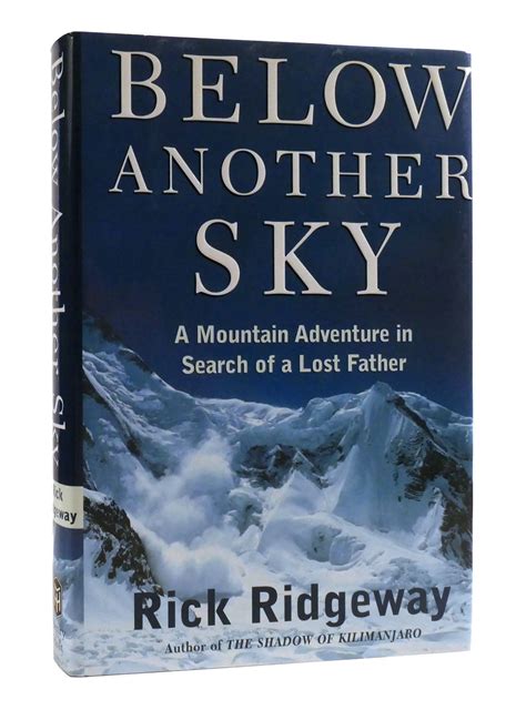 below another sky a mountain adventure in search