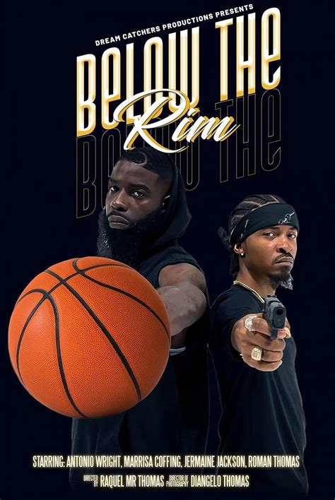 below the rim