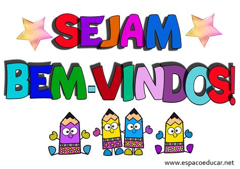 Bem Vindos Para Imprimir